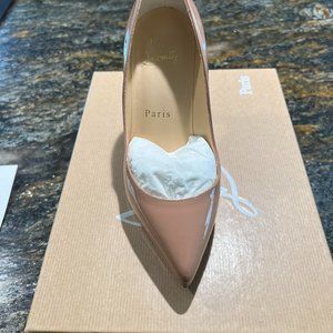 Christian Louboutin Nude Patent Pump